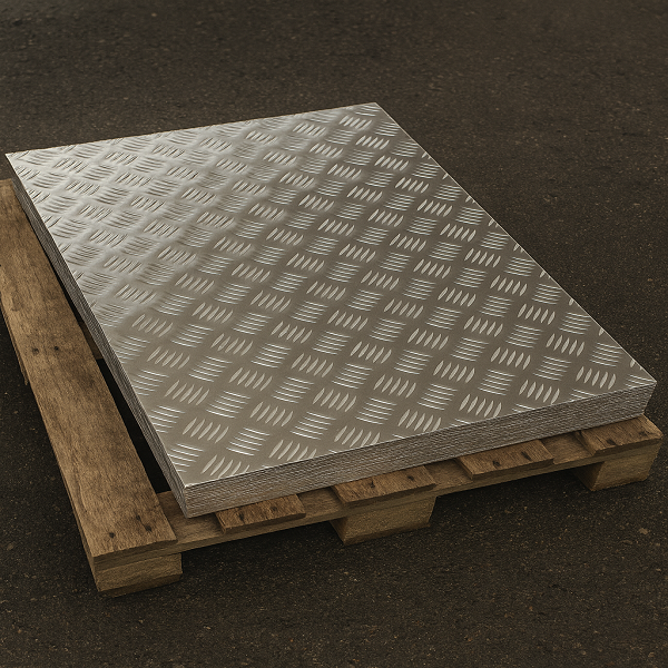 Рифленый алюминиевый лист Квинтет