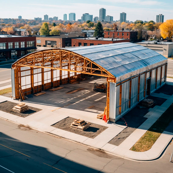 Производство ангаров